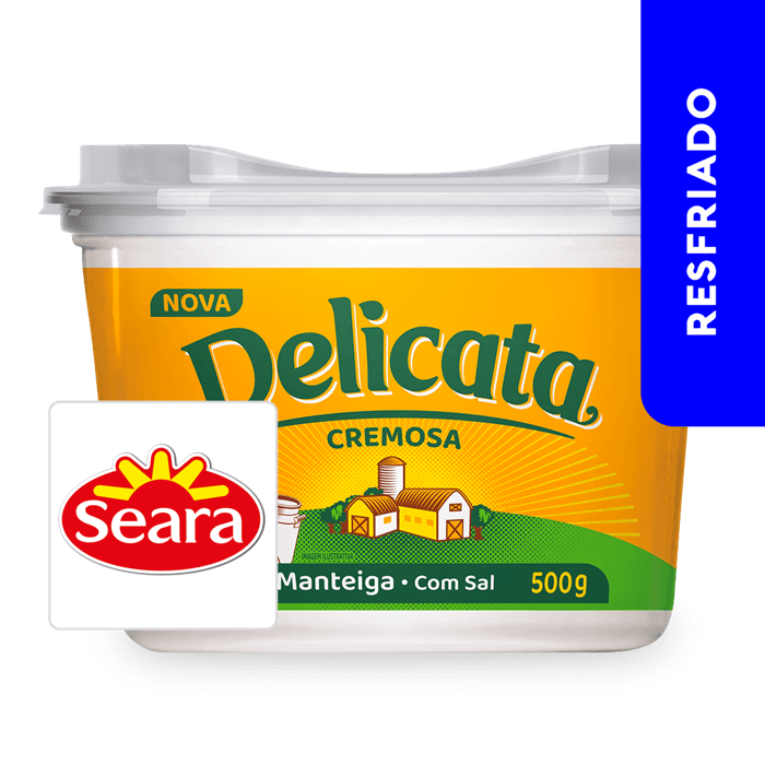 Margarina com Sal 500g - Delicata