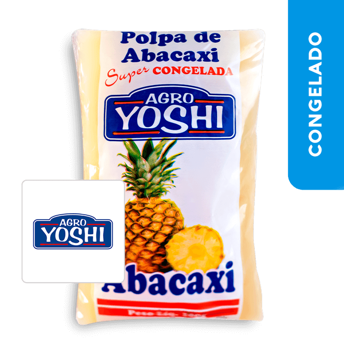 Polpa de Abacaxi 1kg - Agro Yoshi