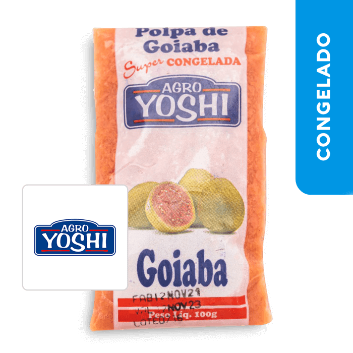 Polpa de Goiaba 1kg - Agro Yoshi