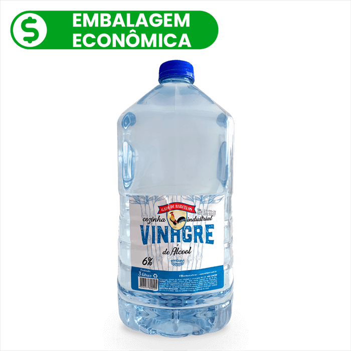 Vinagre de Álcool Galo de Barcelos 3L