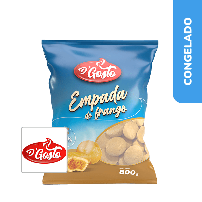 Empada de Frango 800g - D'gosto