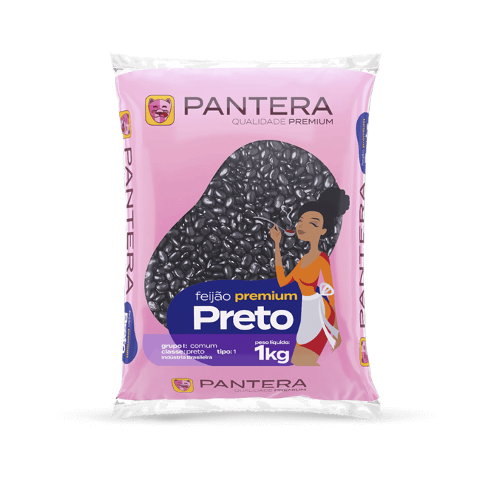 Feijão Preto 1Kg - Pantera