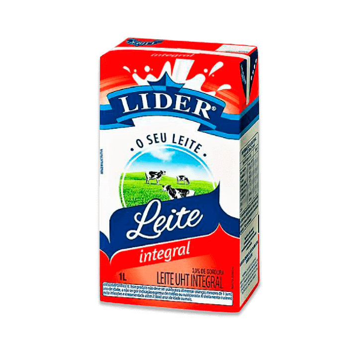 Leite Integral Líder 1L