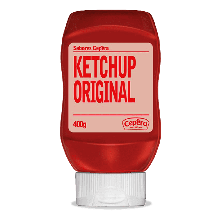 Ketchup Cepêra Squeeze 400g