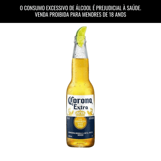 Cerveja Corona Extra 330ml Long Neck