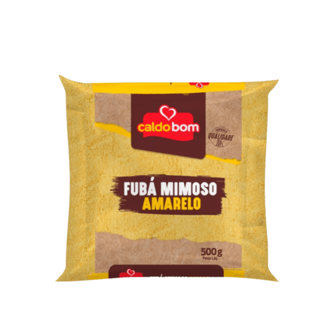 Fubá Amarelo 500g - Caldo Bom