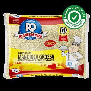 Farinha De Mandioca Grossa 1Kg Siciliano