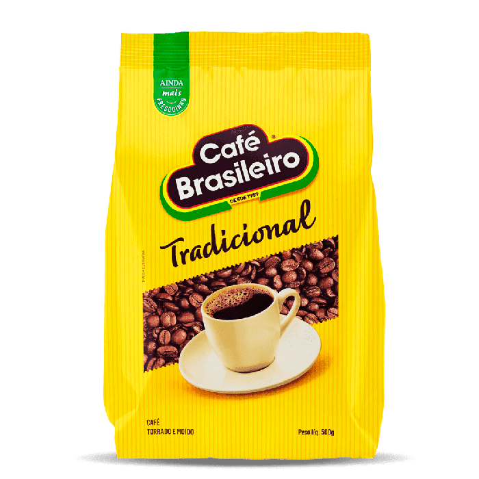 Café Brasileiro Tradicional Pouch 500g