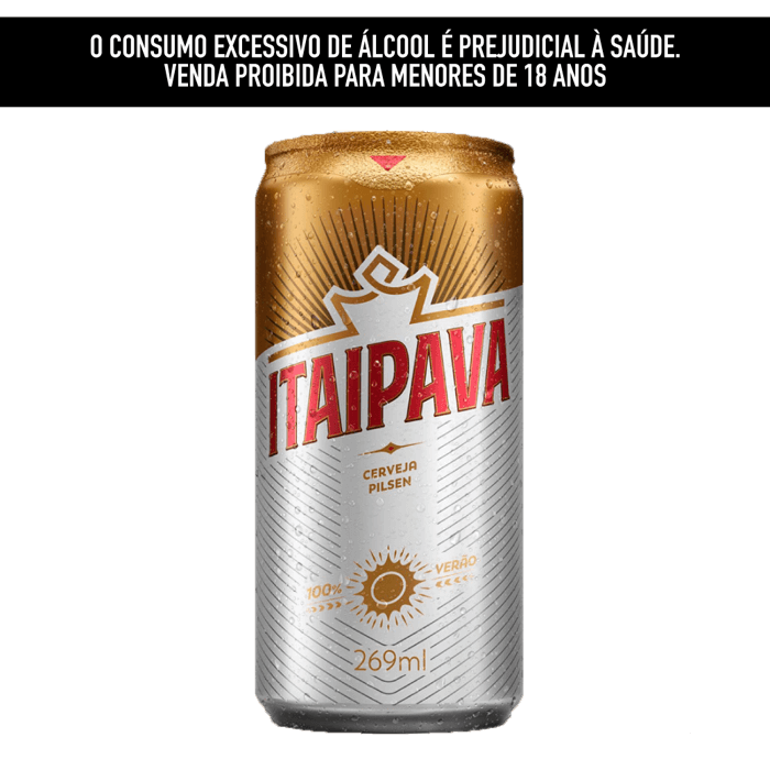 Cerveja Itaipava 269ml