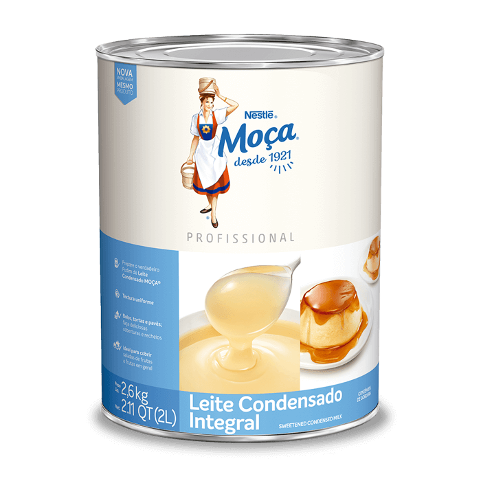 Leite Condensado Moça 2,6kg