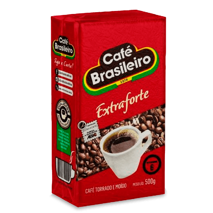 Café Brasileiro Extraforte Vácuo 500g