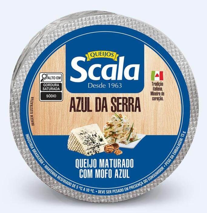 Queijo tipo Gorgonzola 3kg - Scala